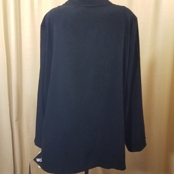 Kelly Scott Color Block Ultra Suede Shacket - Picture 5 of 5